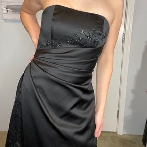 David’s Bridal Black Gown